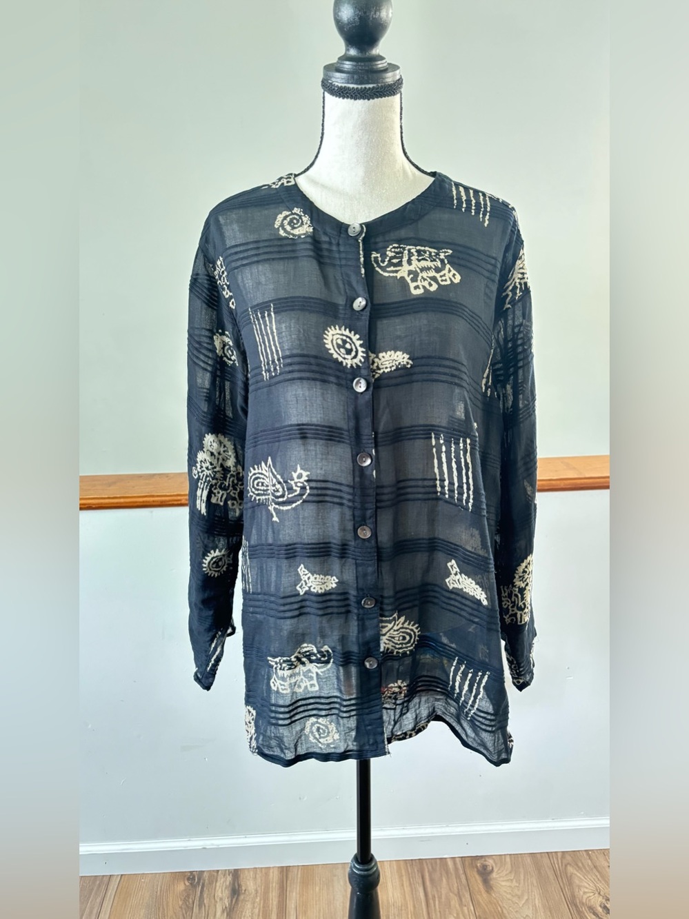 Chico’s Design Vintage Cotton Tunic Top